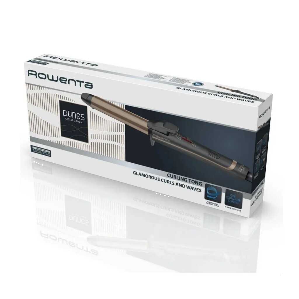Щипцы для завивки волос Rowenta Curling Dunes (CF3227F0) фотография 28