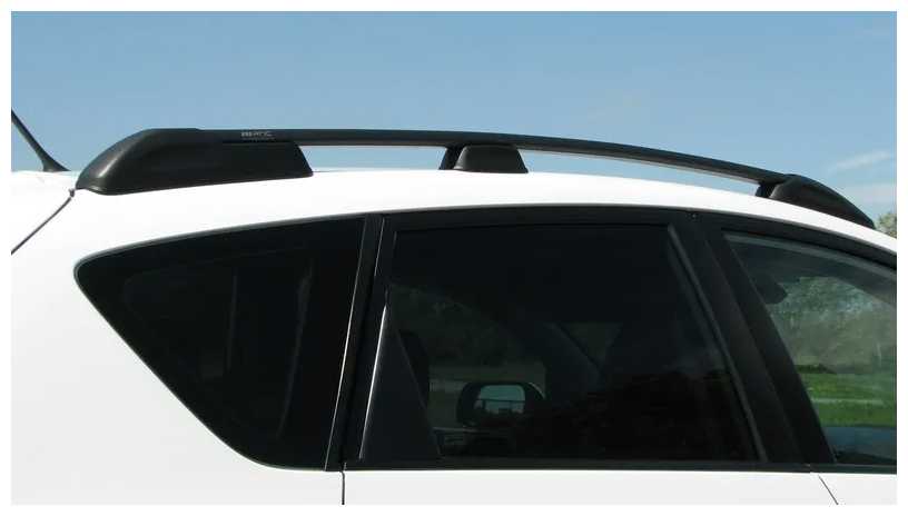 Рейлинги для Mazda 3 хэтчбек 2003-2009 черные фотография 3