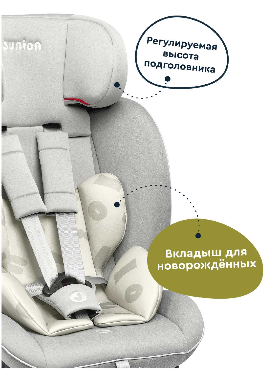 Автокресло JUNION Cleo AY913 (0-36 кг) фотография 5