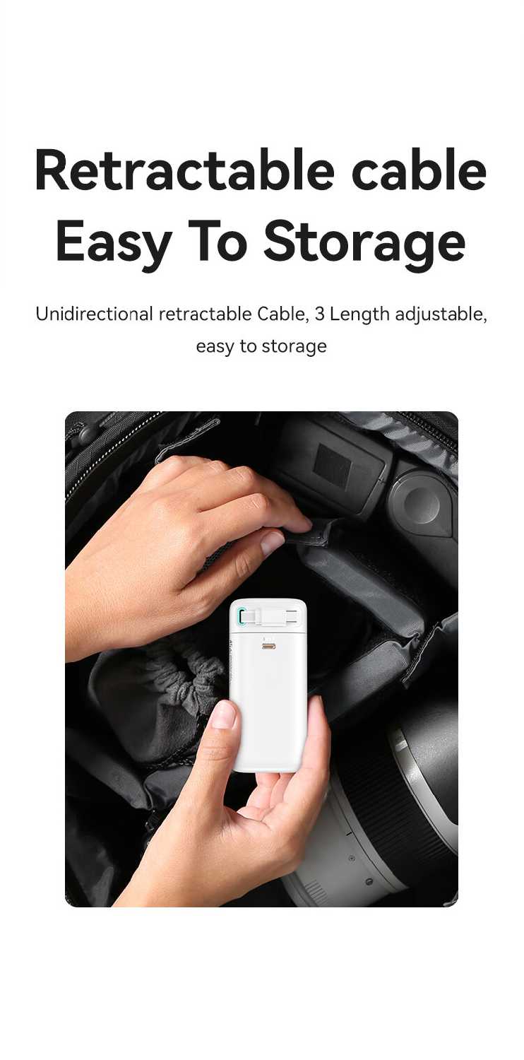 Внешний аккумулятор Usams US-CD217 (PD45W 18000mAh) фотография 4