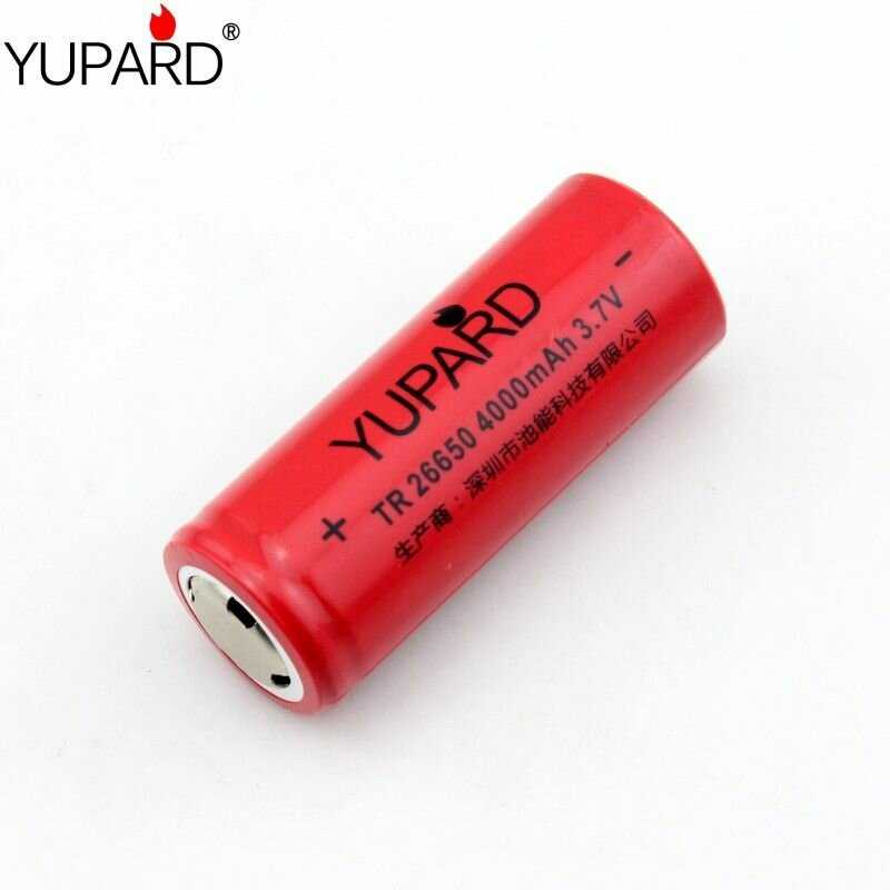 Аккумулятор Yupard 26650 (6800 мА·ч)