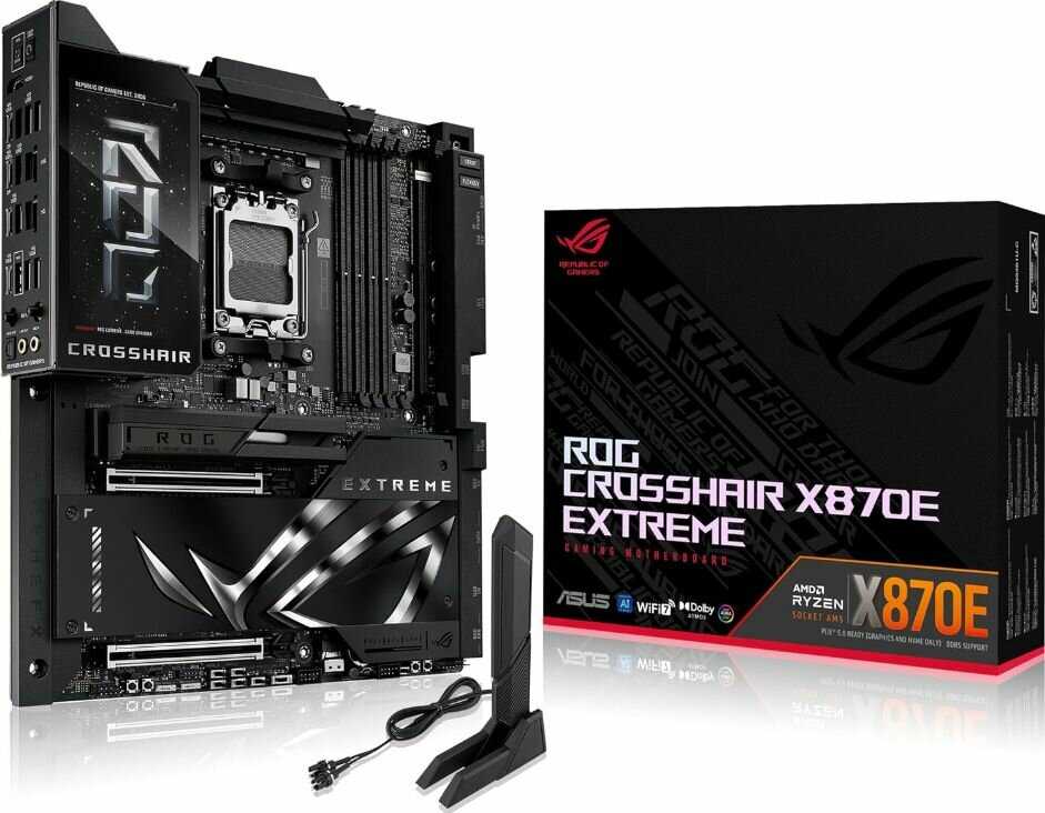 Материнская плата ASUS ROG CROSSHAIR X870E EXTREME [AM5, AMD X870E, DDR5, 256 Гб] [90MB1LB0-M0EAY0] фотография 9