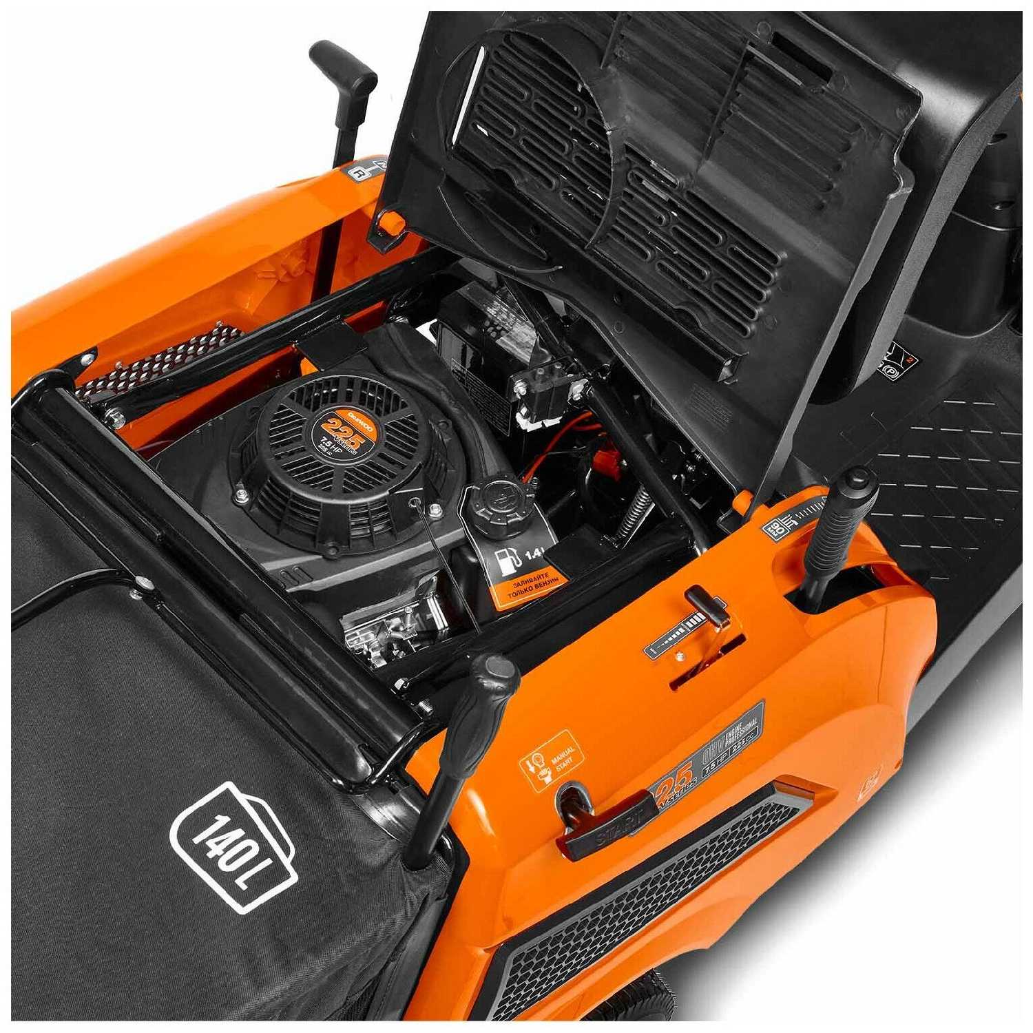 Райдер бензиновый Daewoo Power Products DWR 620 (7.5 л.с.) фотография 6