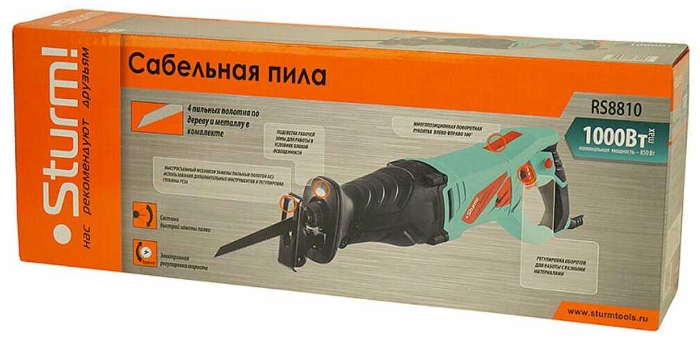 Сабельная пила Sturm RS8810 фотография 6
