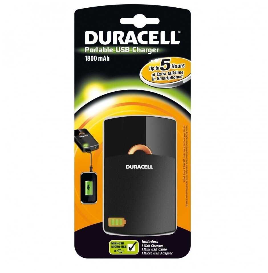 Внешний аккумулятор Duracell Portable USB Charger (PРSOGC)