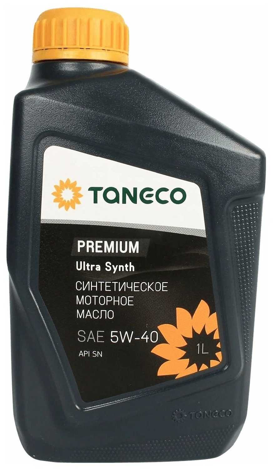 HC-синтетическое моторное масло TANECO Premium Ultra Synth SAE 5W-40 фотография 4