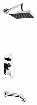 Верхний душ WasserKRAFT А13028, хром