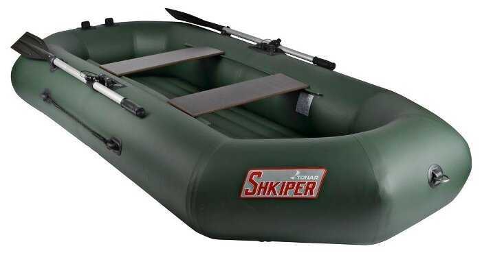 Надувная лодка ТОНАР Шкипер А260 надувное дно фотография 3