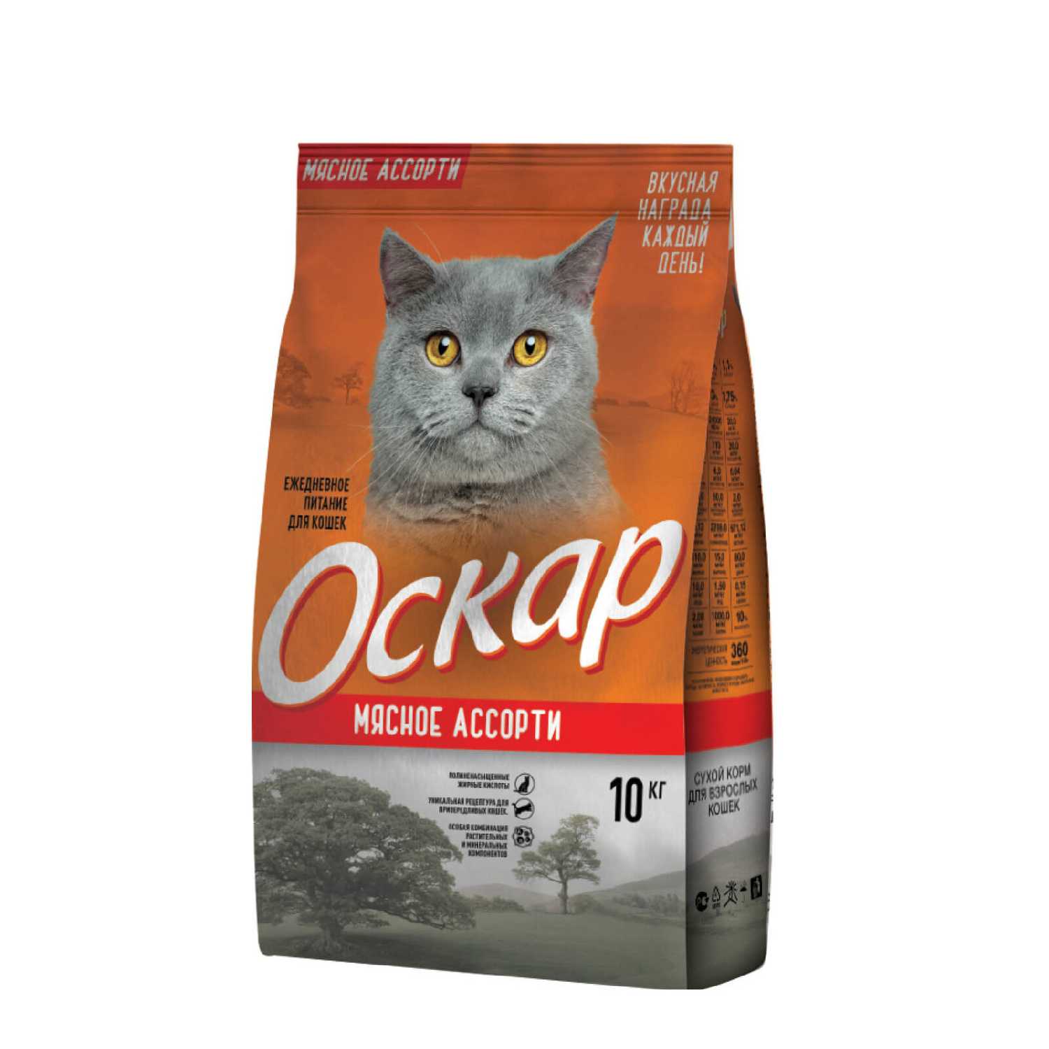 Корм для кошек Оскар с мясным ассорти фотография 19