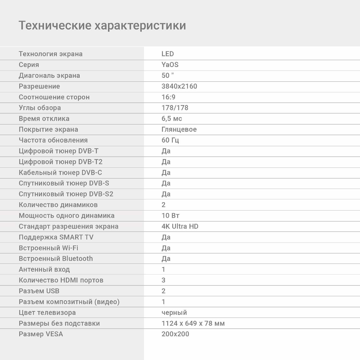 Телевизор Digma DM-LED50UBB31 (4K UHD, Smart TV) фотография 8