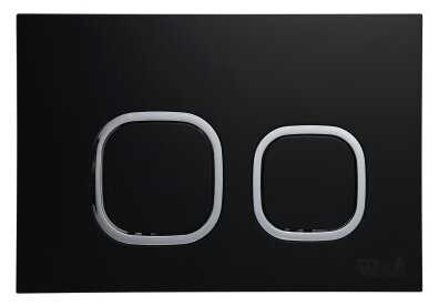 Кнопка для инсталляции WeltWasser WW AMBERG RD-BL черная матовая