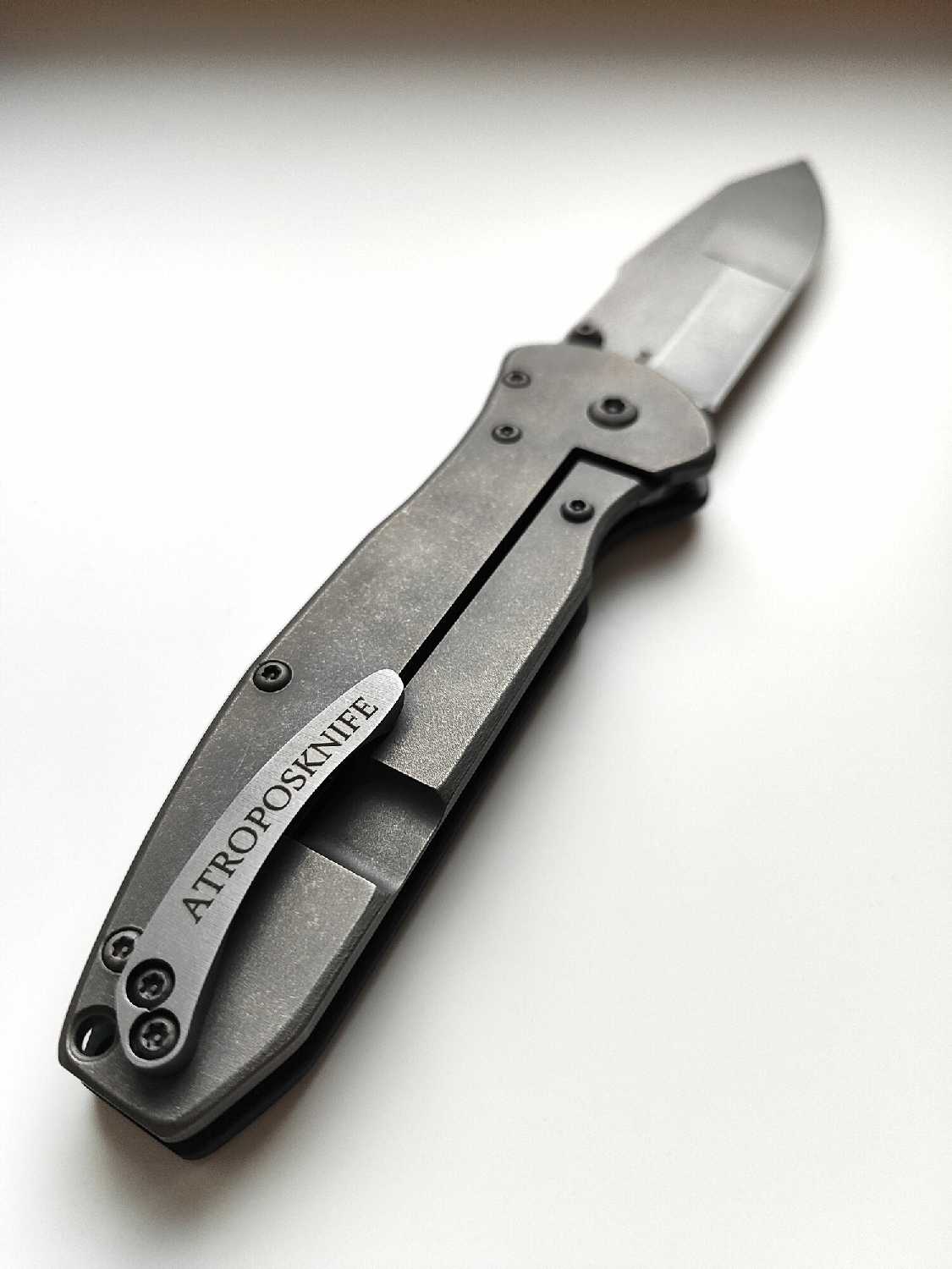 Нож туристический Atropos Кибер Бульдог фотография 17