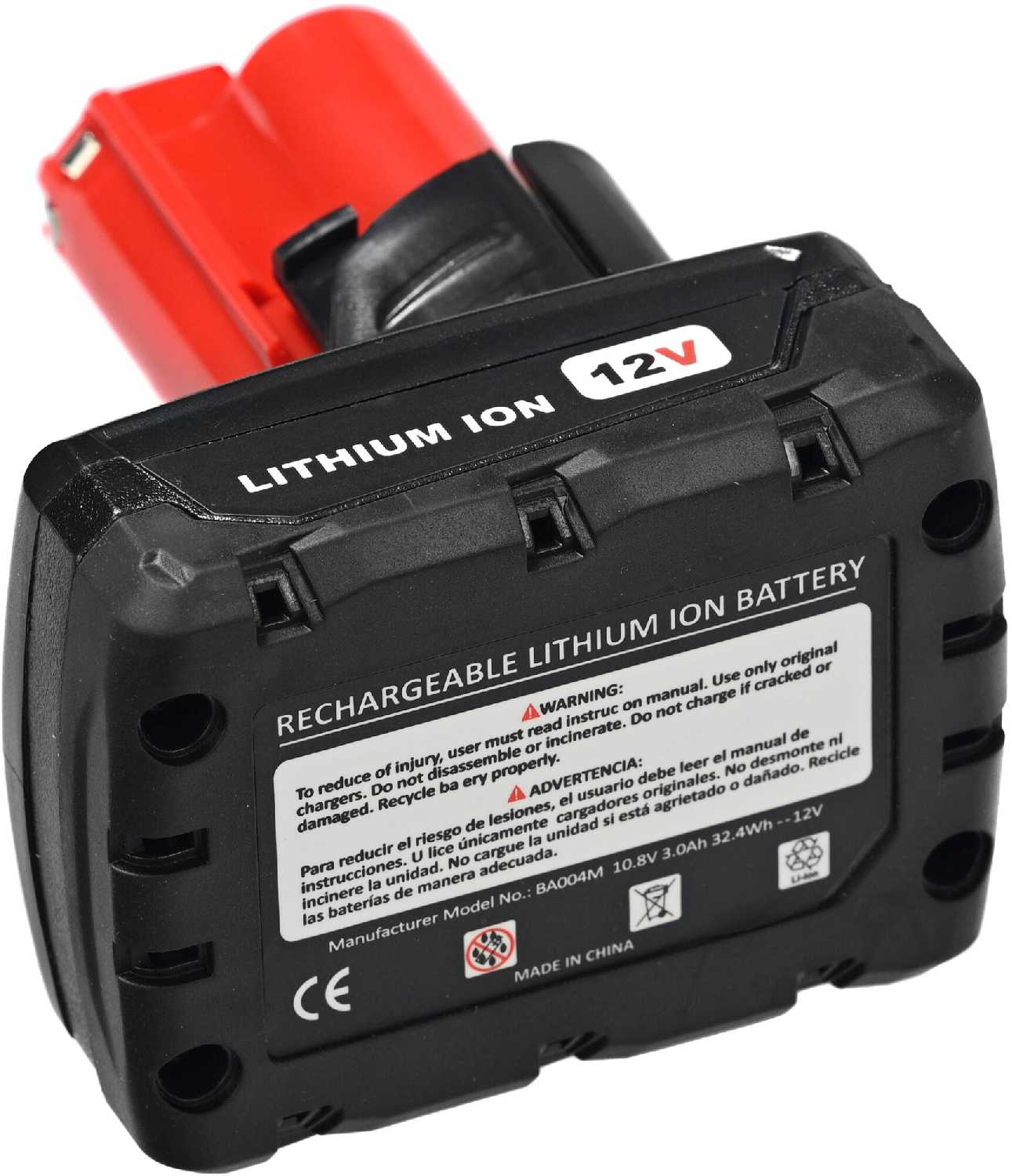 Аккумулятор Milwaukee M12 (12V 3Ah Li-ion) фотография 1