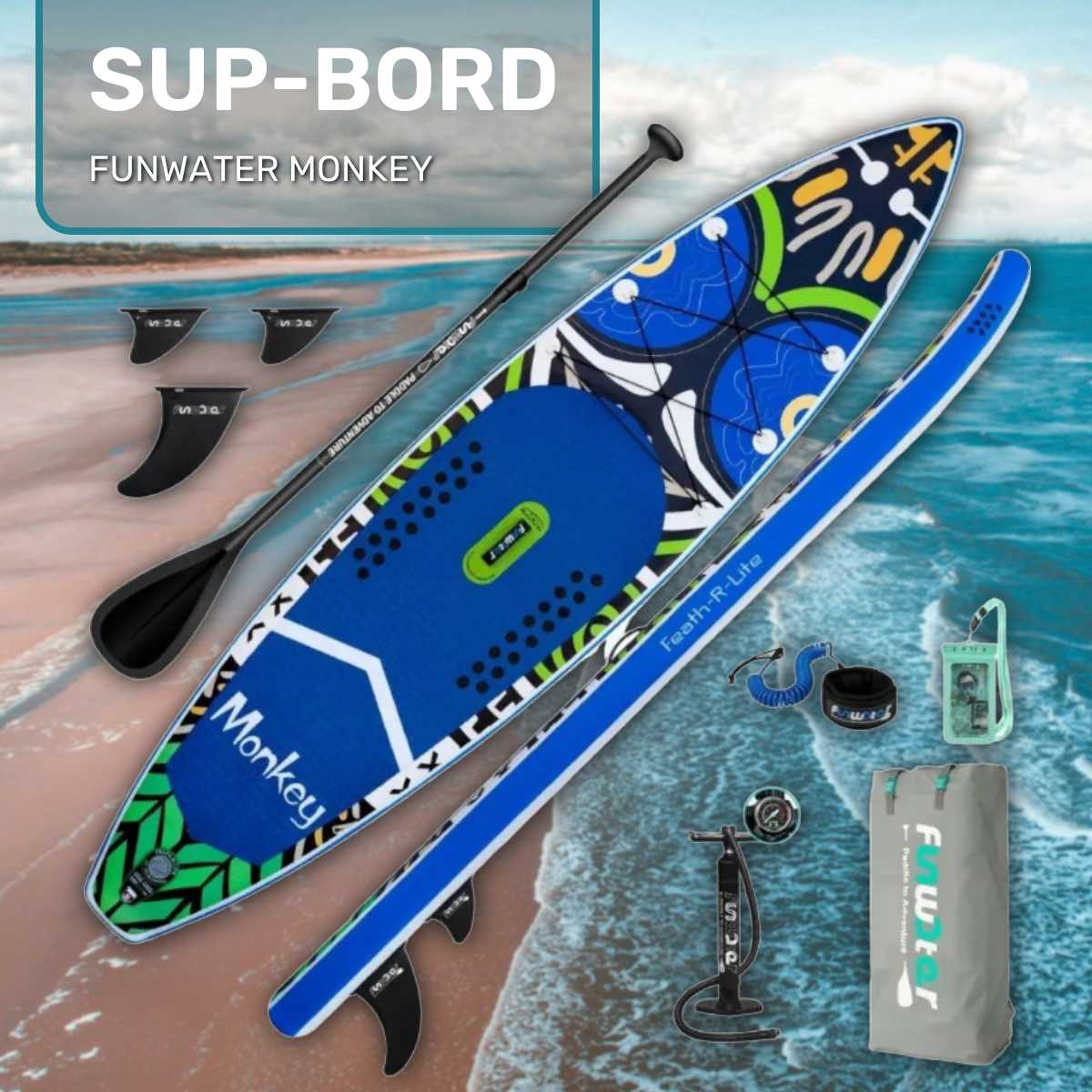 Funwater SUP-доска (350х83 см) фотография 1