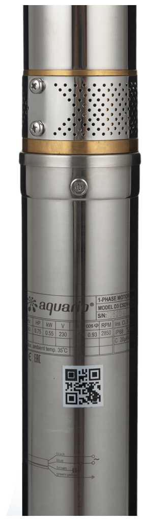 Скважинный насос Aquario ASP 1.5C-60-75 (P) фотография 3