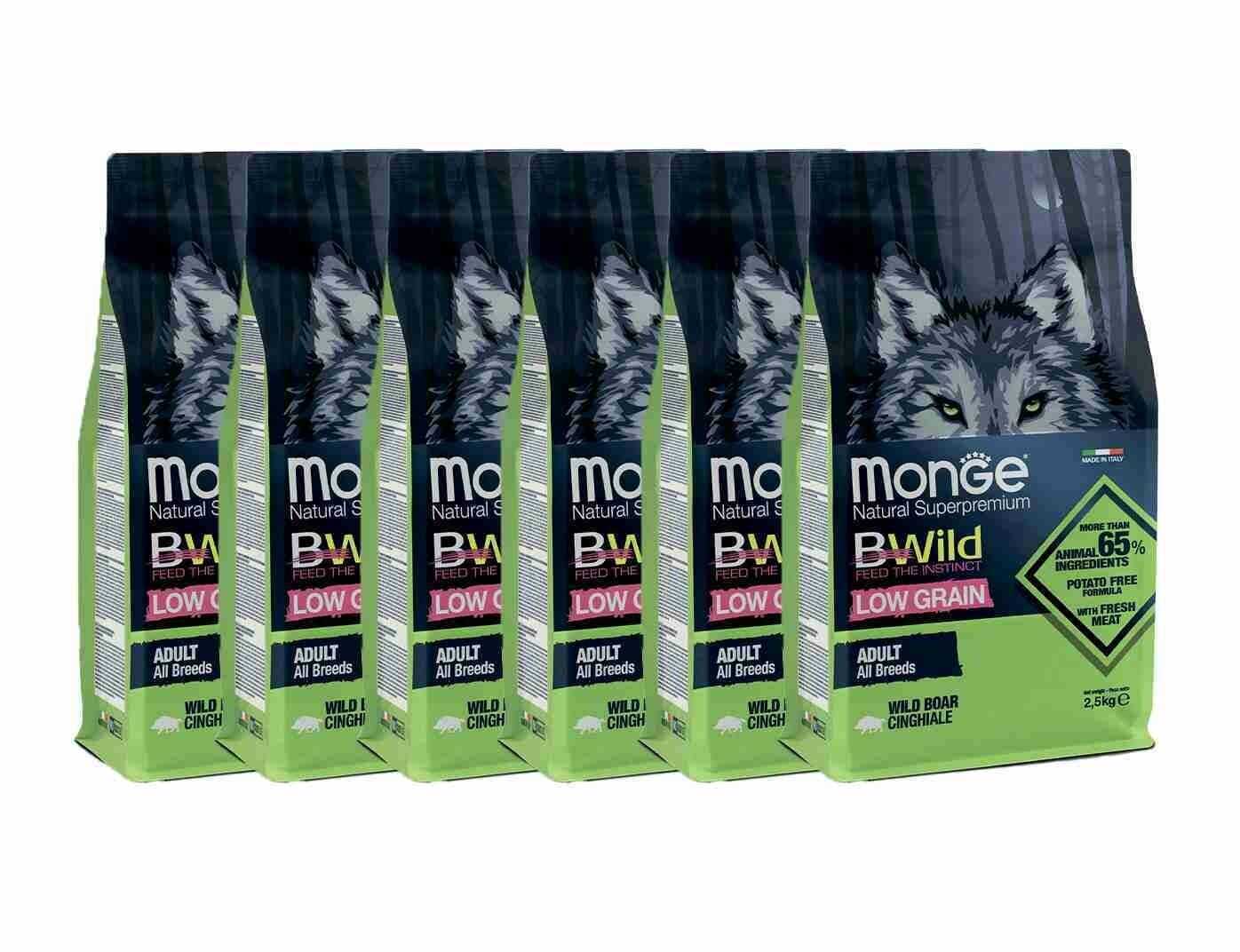 Корм для собак Monge BWILD Feed the Instinct Low Grain фотография 5