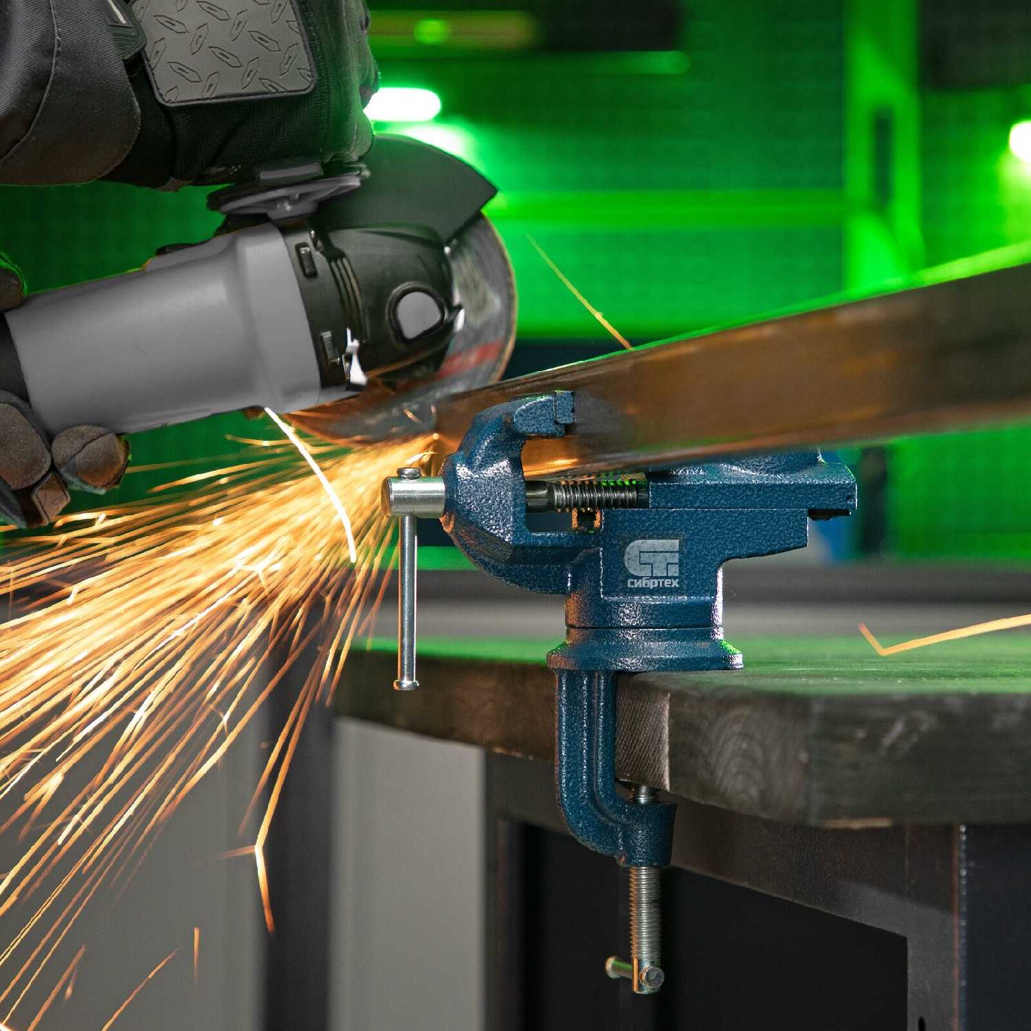 Тиски Сибртех 18672 фотография 2