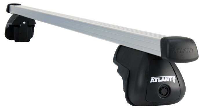 Багажник на крышу Atlant, 8726+8810, прямоугольные дуги 1,26м на Пежо 4007 2007-2012, арт:21291-15