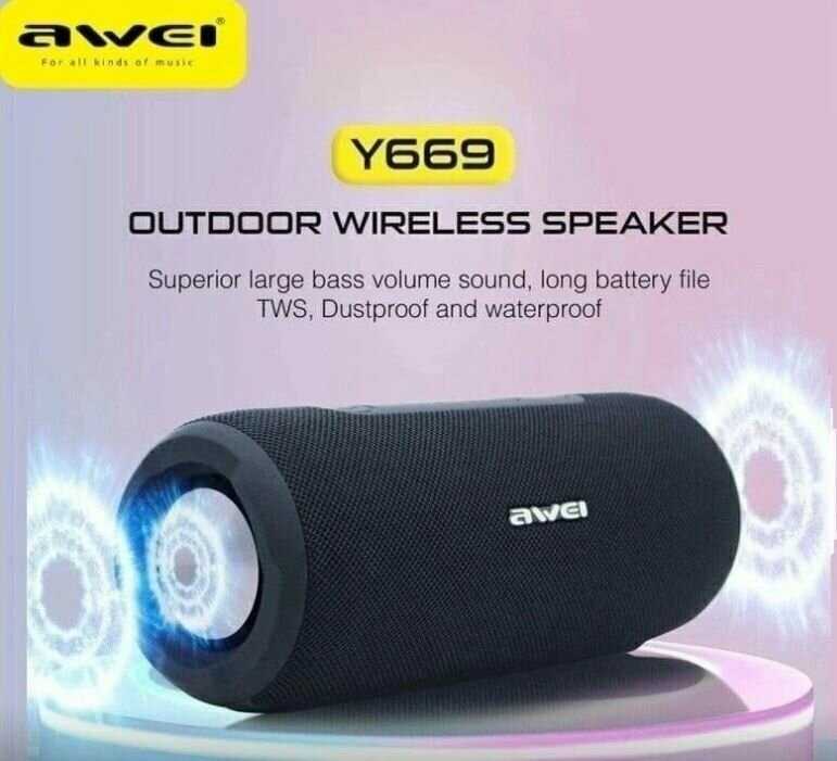 Беспроводная колонка AWEI Y669 фотография 16