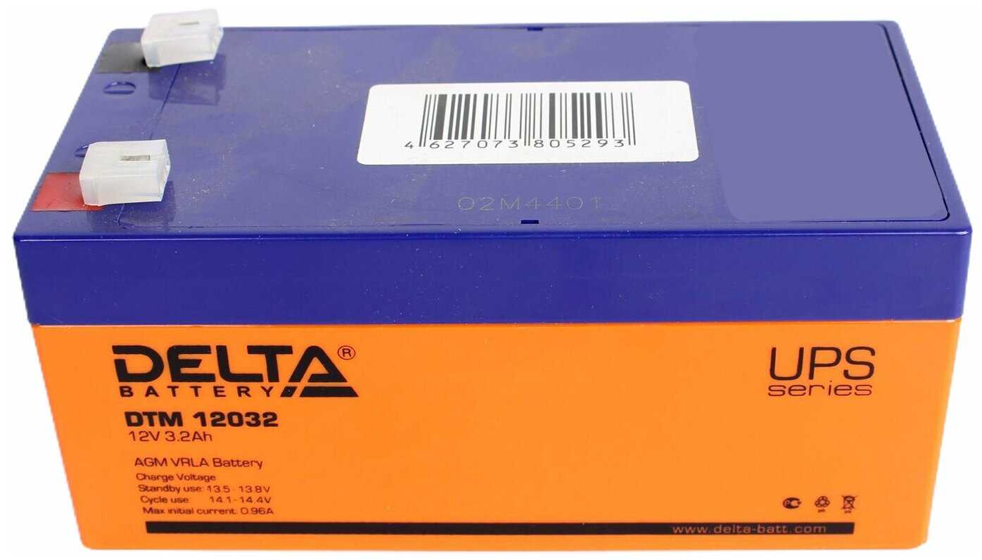 Аккумуляторная батарея DELTA Battery DTM 12032 (12В) фотография 1