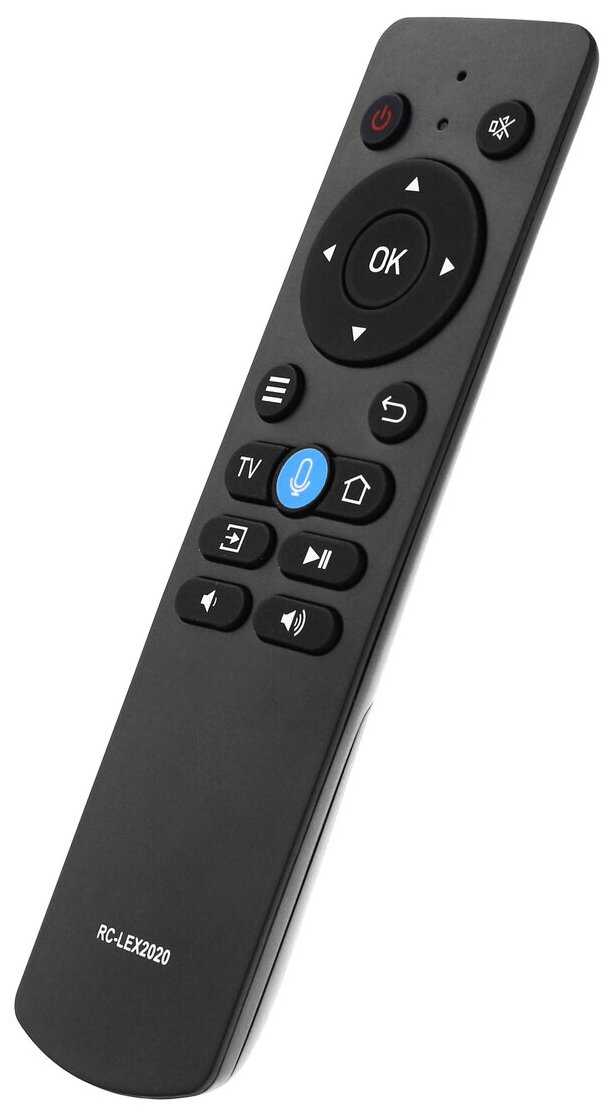 Пульт Huayu RC-LEX2020 для телевизоров BBK с голосовым поиском. фотография 3