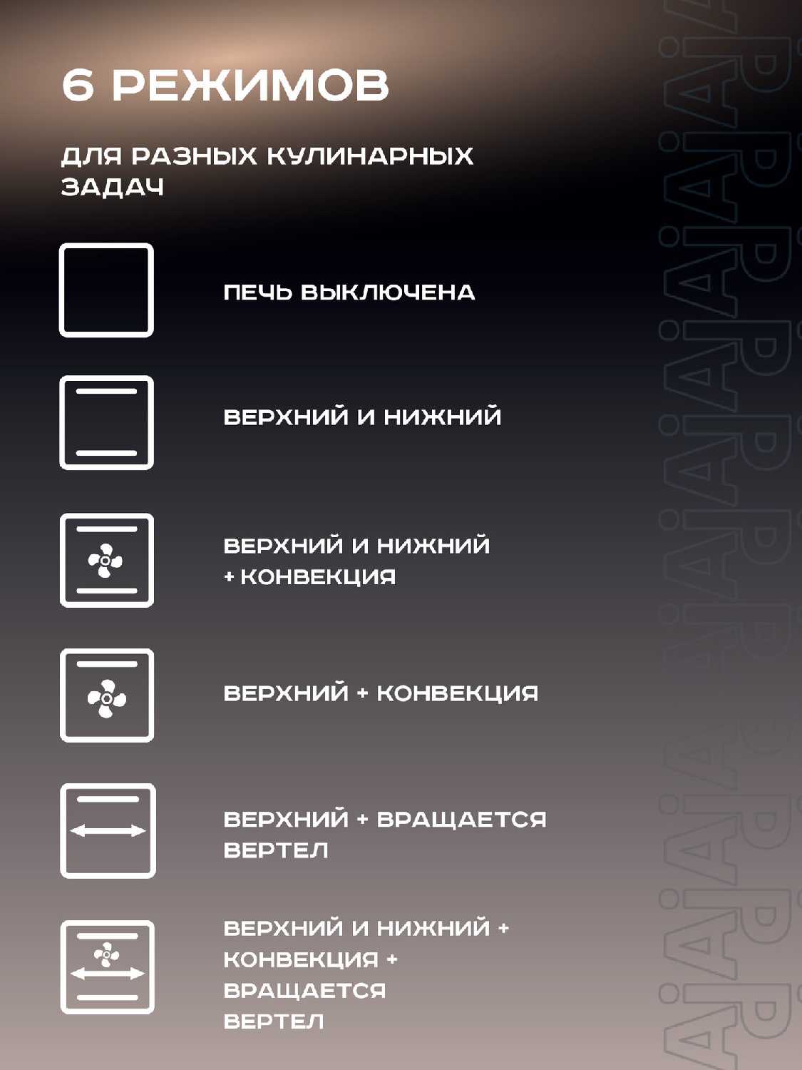 Ретро-электропечь Pioneer Ретро-электропечь (MO5145G) фотография 11