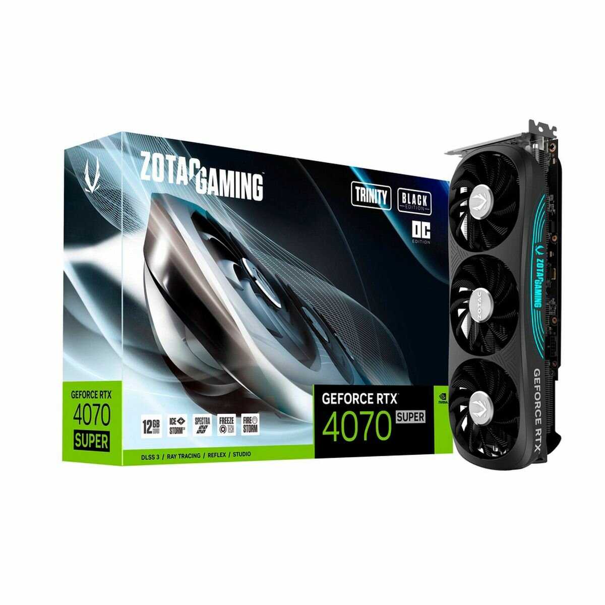 Видеокарта Zotac RTX 4070 SUPER TRINITY 12GB GDDR6X (ZT-D40720D-10P) фотография 14