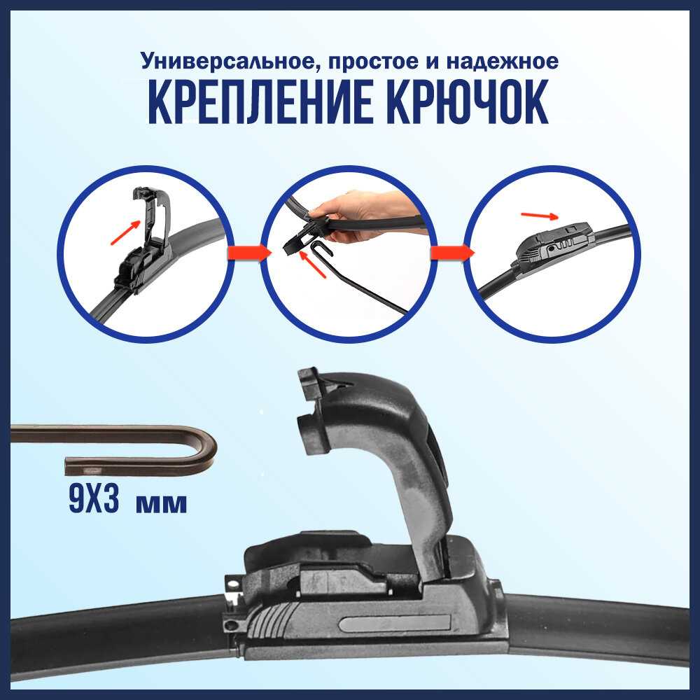Комплект щеток стеклоочистителя Комплект щеток стеклоочистителя (600 на 400) фотография 1