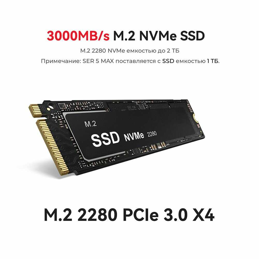 Игровой мини-компьютер Beelink SER5 Max Ryzen 7 5800H фотография 8