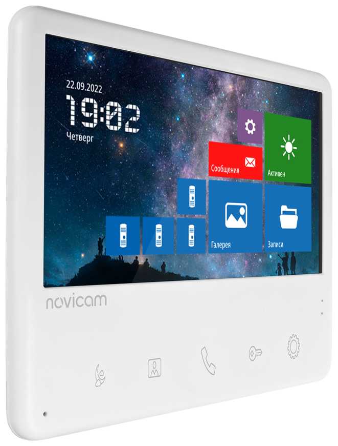 Видеодомофон для дома, офиса, квартиры Novicam UNIT 7 FHD