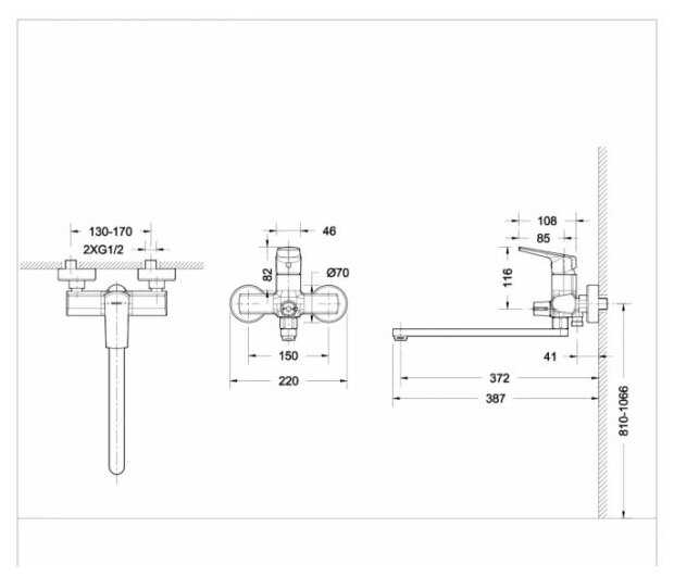 Смеситель Bravat F6121179CP-01L фотография 4
