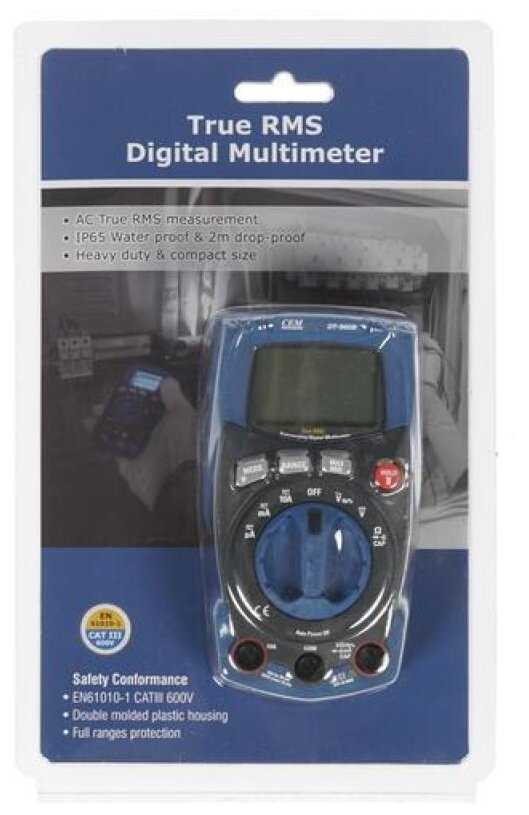 Мультиметр цифровой CEM DT-960В фотография 5