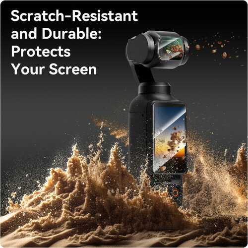 Защитное стекло Telesin для Osmo Pocket 3 (S6-FLM-01-TDJ) фотография 7