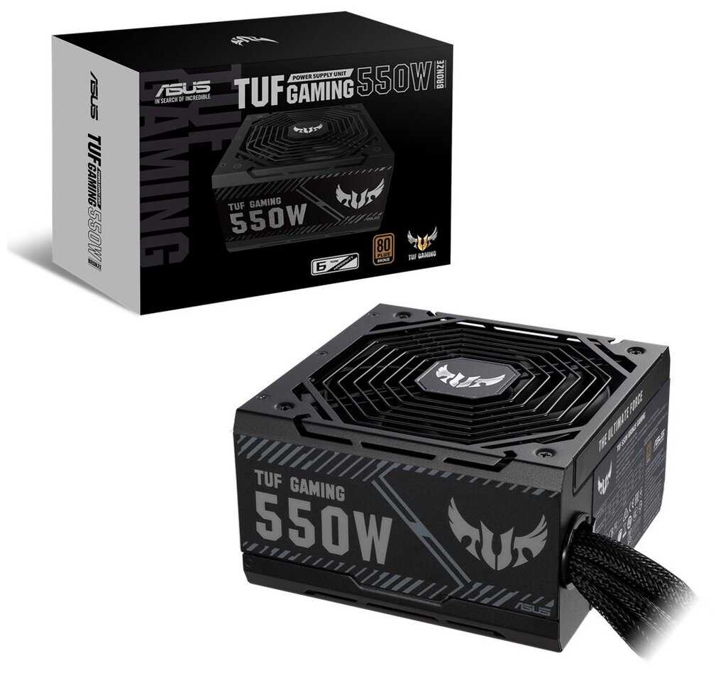 Блок питания ASUS TUF-GAMING-550B 550W фотография 13