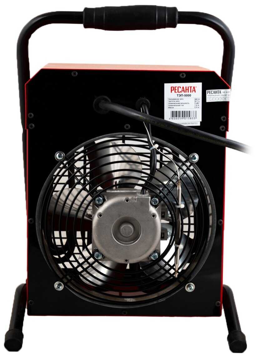 Электрическая тепловая пушка РЕСАНТА ТЭП-5000 фотография 7