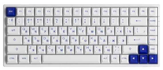 Игровая Клавиатура AKKO 3084B Plus 3 Modes RGB Hot Swap ASA profile Русская раскладка фотография 4