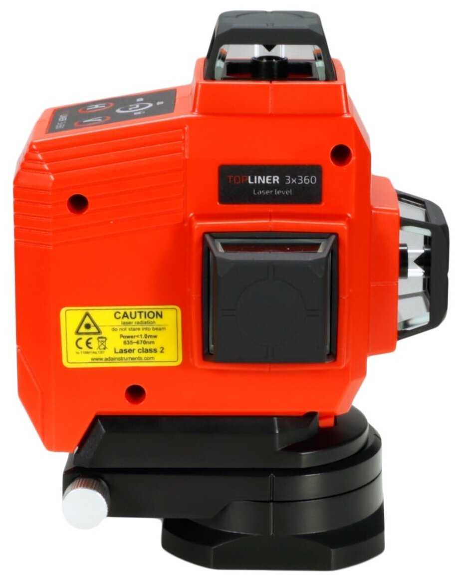 Лазерный нивелир ADA instruments TOPLINER 3x360 Set (А00484) фотография 4