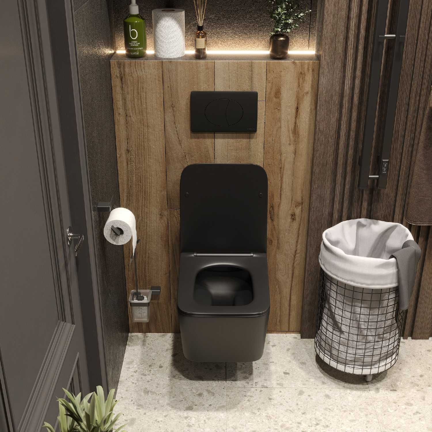 Подвесной унитаз BOND Cube фотография 7