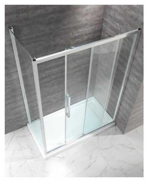 Душевой уголок Cezares Lux 140x90 SOFT-W-AH-1-140/90-C-Cr-IV фотография 4