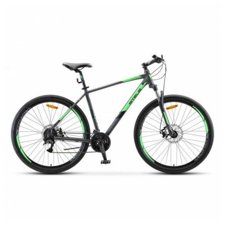 STELS Navigator 920 MD 29 V010 (2022) 20,5 рама Антрацитовый/зеленый/черный
