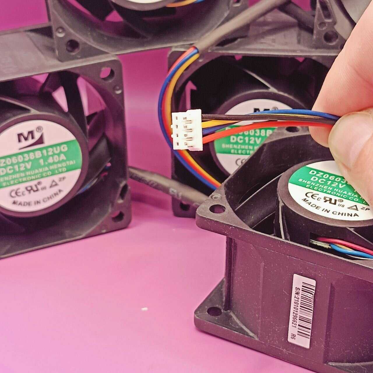 Вентилятор Вентилятор для блока питания асика DZ (60x60х38) фотография 21