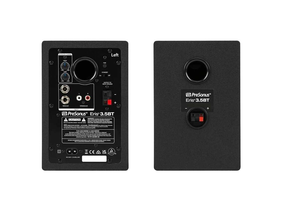Полочная акустическая система PreSonus Eris 3.5BT 2nd Gen фотография 2