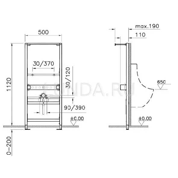 Инсталляция Vitra Frame (880-3800) фотография 10