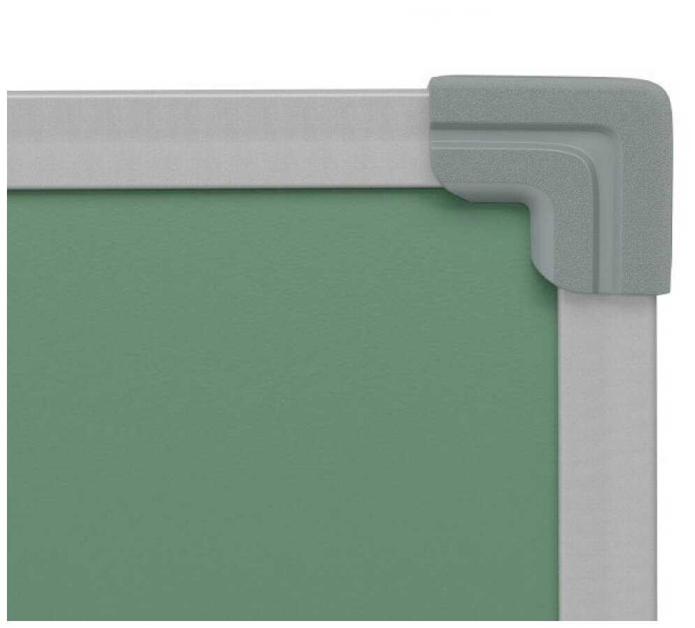 Доска 120x300 см, магнитно-меловая антибликовая, стальная рамка (BoardSYS EcoBoard) фотография 2