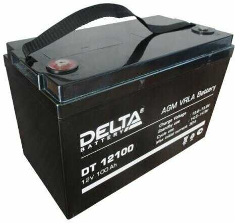 Аккумуляторная батарея DELTA Battery GEL 12-100 (12В) фотография 2