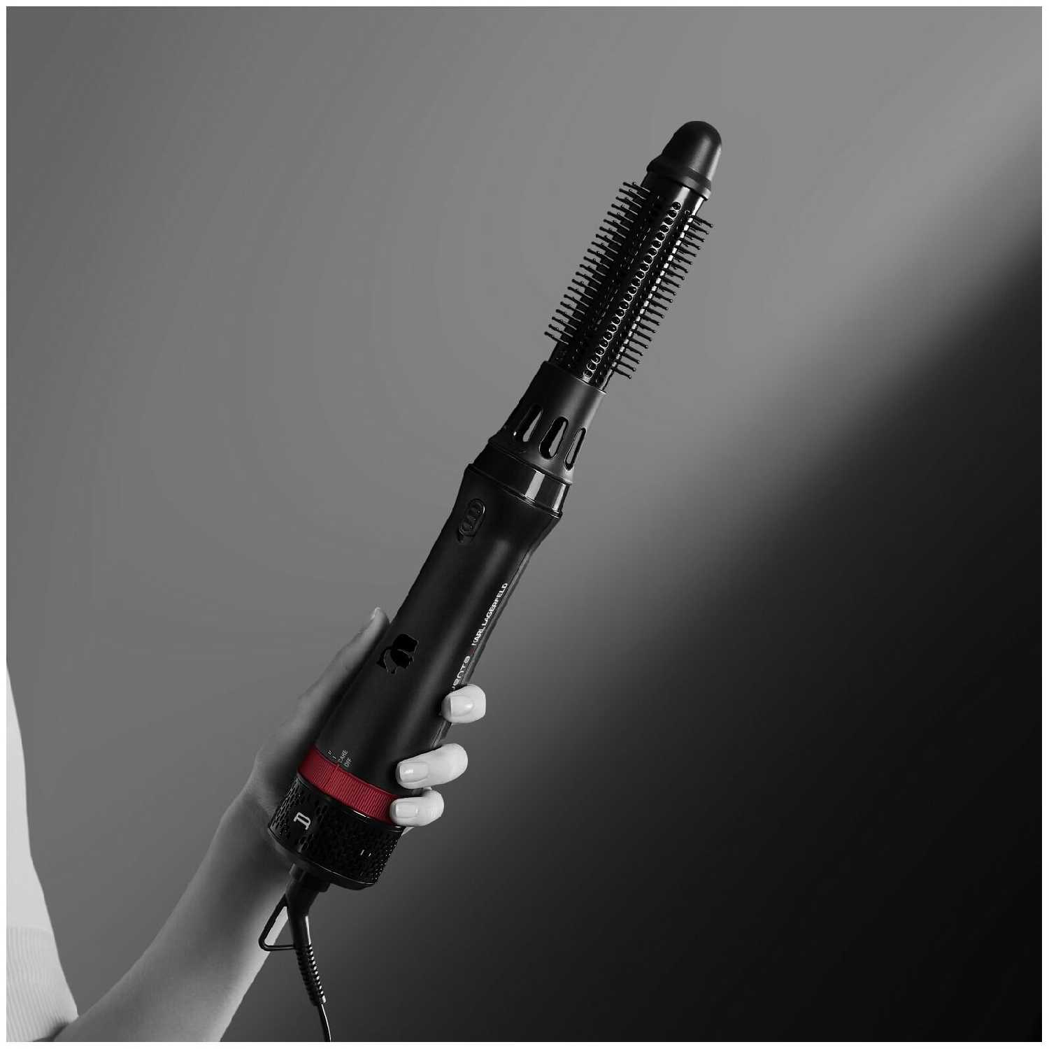 Фен щетка для волос Rowenta Karl Lagerfeld Express Style (CF635LF0) фотография 7