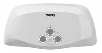 Проточный электрический водонагреватель Zanussi 3-logic 5,5 S, душ фотография 16