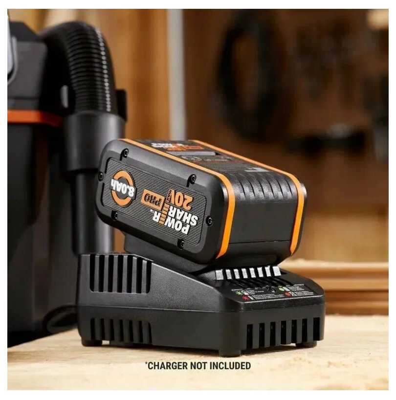 Аккумулятор Worx WA3648 Li-Ion 20 В фотография 6