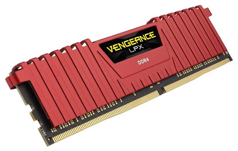 Оперативная память Corsair Vengeance LPX 8 ГБ DDR4 DIMM CL14 (CMK8GX4M1A2400C14R) фотография 1