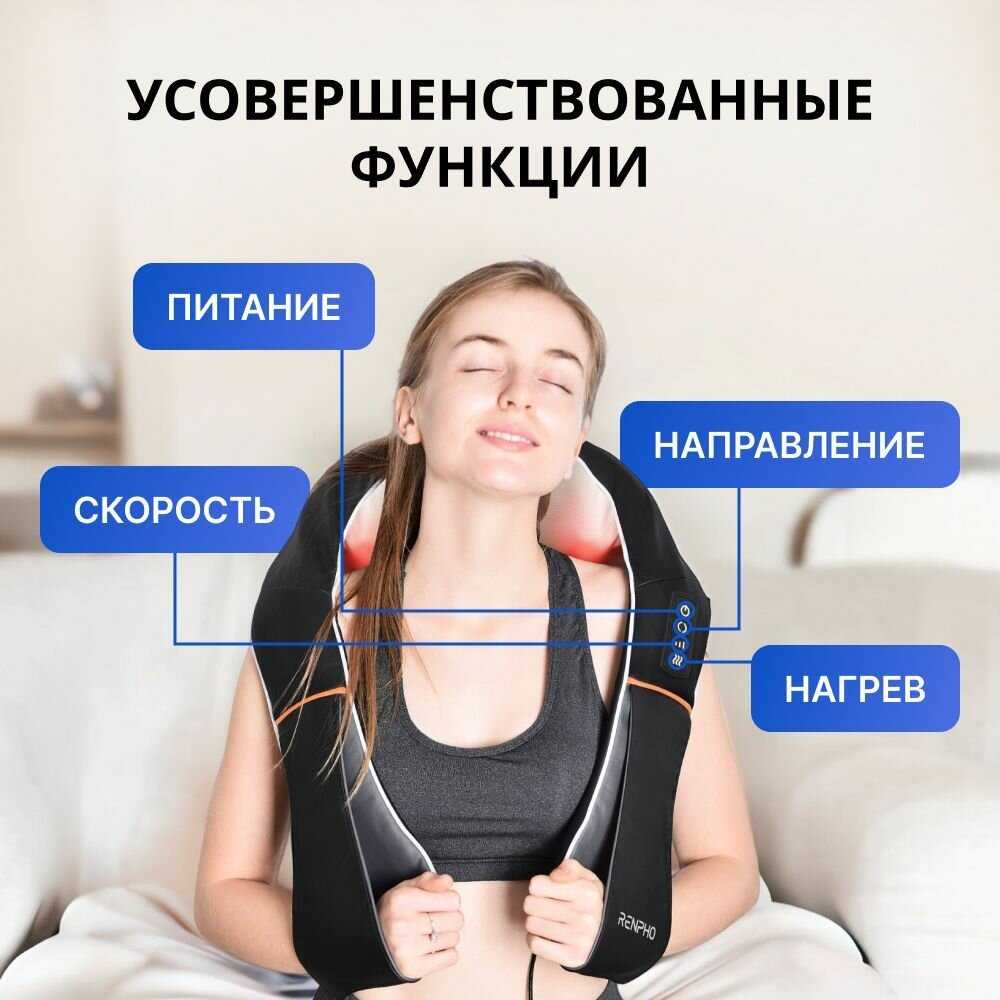 Массажер для ног электрический RENPHO Shiatsu (RF-FM059) фотография 13